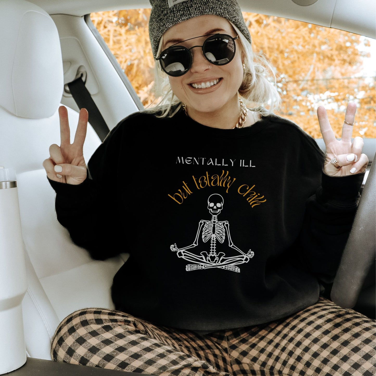 Totally Chill Sweatshirt-Black