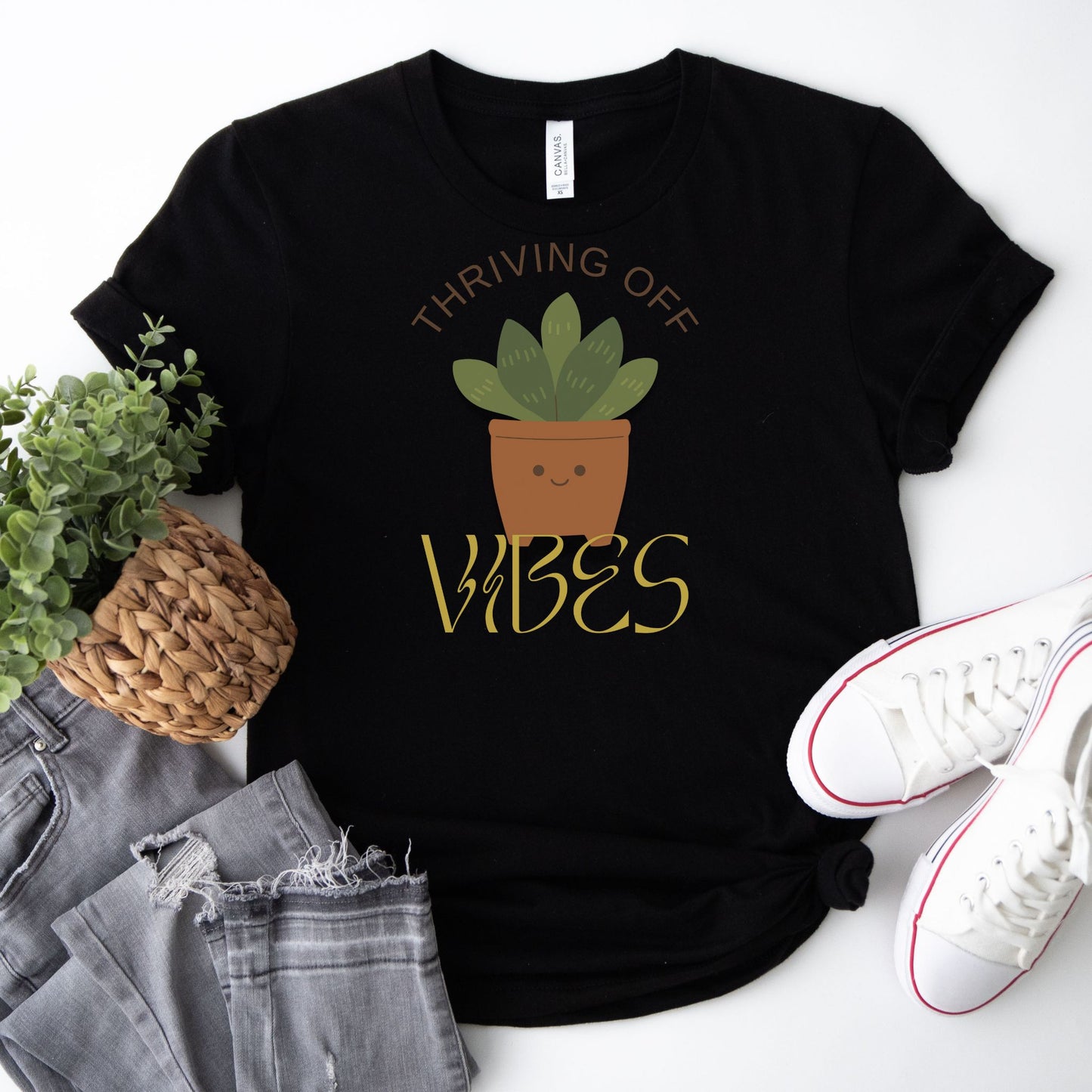 Thriving Off Vibes- Premium Tee