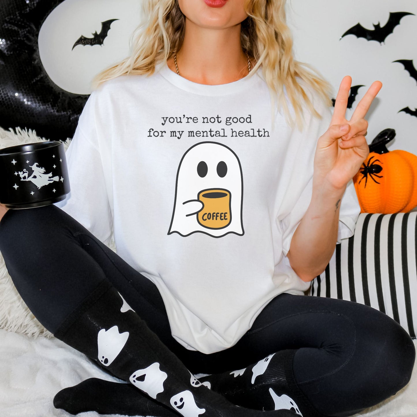 Mental Health Boo Premium Tee