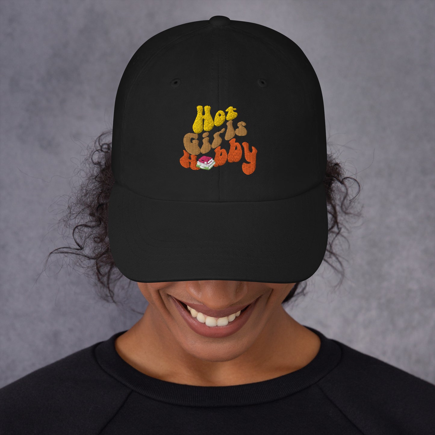 Hot Girls Hobby Reading-Dad Hat