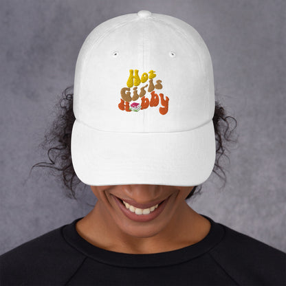 Hot Girls Hobby Reading-Dad Hat