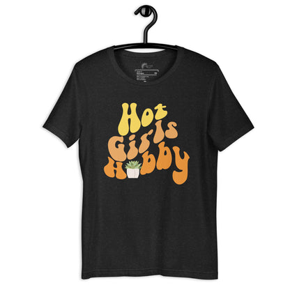 Hot Girls Hobby Plants-Premium Tee