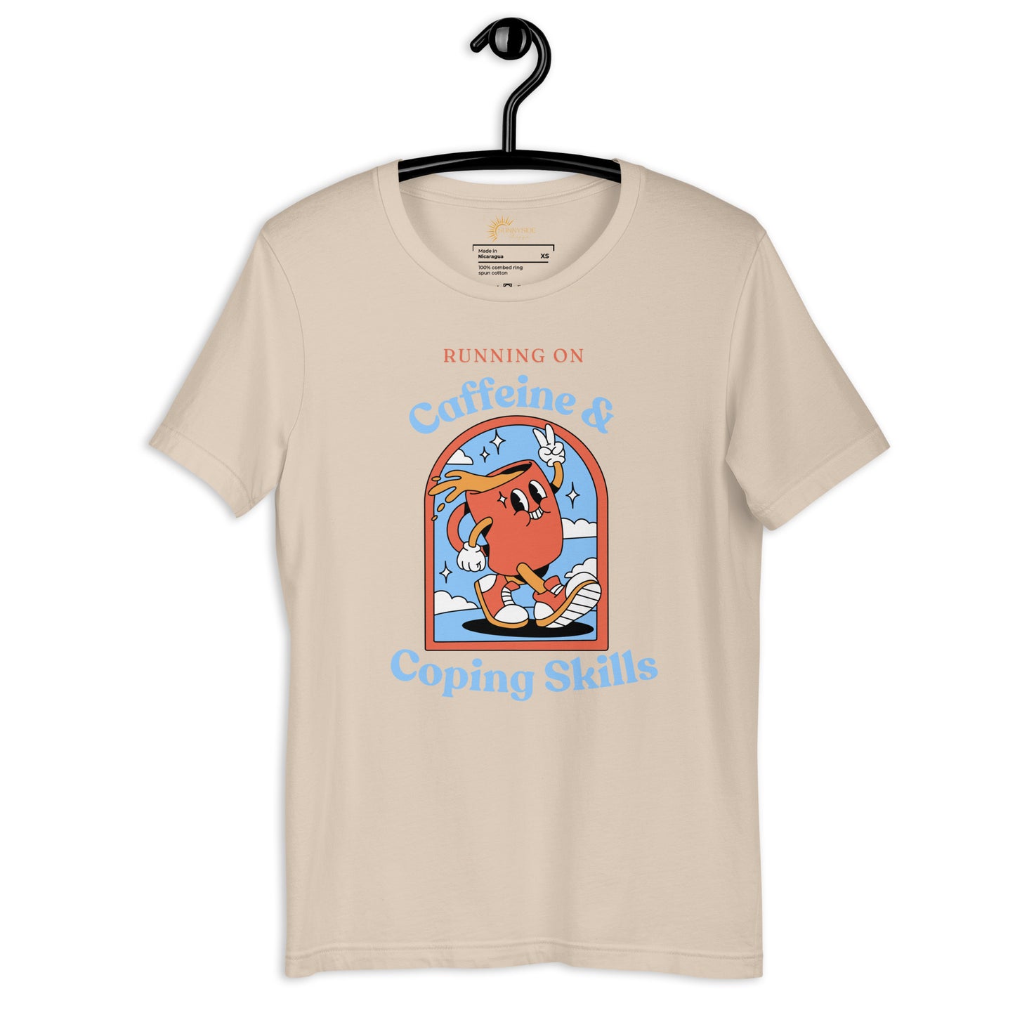 Caffeine & Coping Skills-Premium Tee